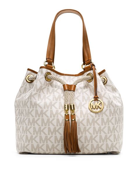 michael kors beige tote bag|Michael Kors free tote bag.